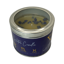 Jasmine Candle with Lapis Lazuli Elements - 1...