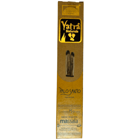 Yatra Palo Santo Incenso Indiano Masala Yatra Naturale - 1 confezione da 15gr.