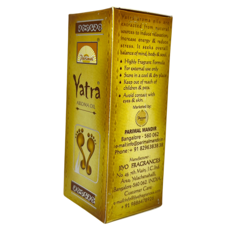 Óleo Aromático Yatra Parimal 10ml.