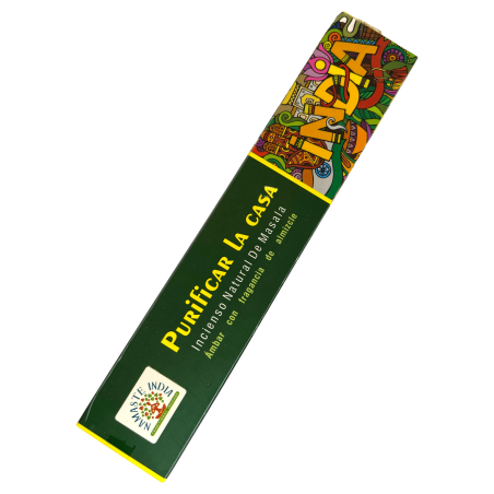 Incenso Purify the house Namaste India - Incenso Masala Natural - 1 Pacote de 15gr.