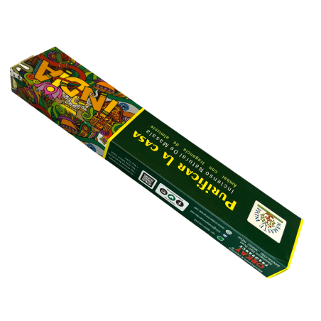 Incenso Purifica la casa Namaste India - Incenso Masala Naturale - 1 Confezione da 15gr.