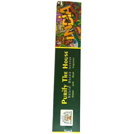 Tămâie Purifică casa Namaste India - Tămâie naturală Masala - 1 Pachet de 15gr.