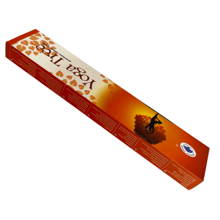 Encens de Yoga Arbre Vert - Premium Masala Sticks - 1 paquet de 15gr.