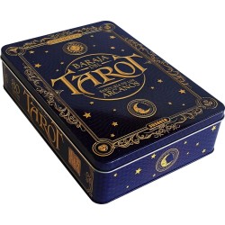 Baralla del Tarot en caixa metàl·lica Sabiduría...