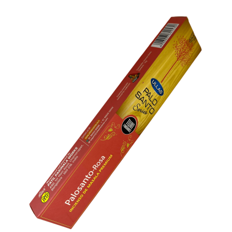 Incenso Palo Santo e Rose Ullas Palo Santo Series - 1 confezione da 15gr - Incenso Masala Premium India