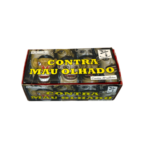 Spiritual Smoker Against the Evil Eye Spiritual Nature - Fabricado no Brasil - 20 comprimidos