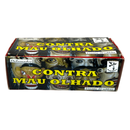 Spiritual Smoker Against the Evil Eye Spiritual Nature - Fabricado no Brasil - 20 comprimidos