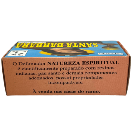 Santa Barbara Spiritual Nature Spiritual Smoker - Made in Brazil - 20 compresse