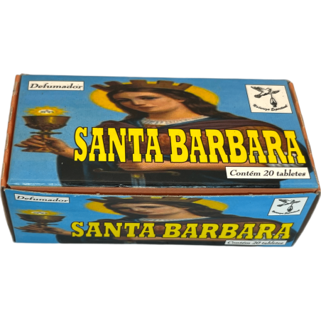 Santa Bárbara Spiritual Nature Spiritual Smoker - Fabricado no Brasil - 20 comprimidos