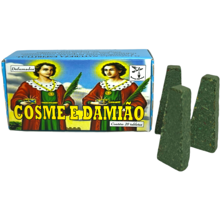 Cosme and Damian Spiritual Smoker Cosme e Damiao Spiritual Nature - Made in Brazil - 20 tablets