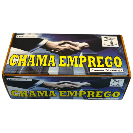 Defumador Espiritual Atrae Trabajo Naturaleza Espiritual Chama Emprego - Hecho en Brasil - 20 tabletas