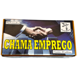 Defumador Espiritual Atrae Trabajo Naturaleza Espiritual Chama Emprego - Hecho en Brasil - 20 tabletas