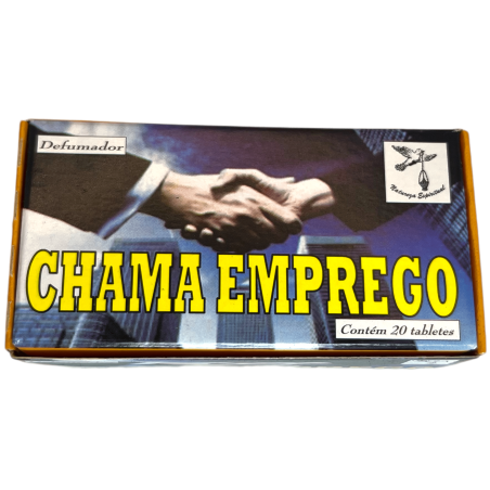 Spiritual Smoker lockar till arbete Spiritual Nature Chama Emprego - Tillverkad i Brasilien - 20 tabletter