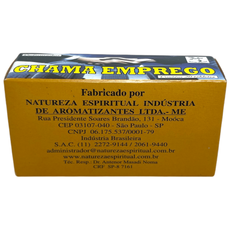 Fumatore Spirituale Attrae il Lavoro Natura Spirituale Chama Emprego - Made in Brazil - 20 compresse