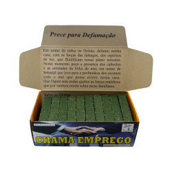 Spiritual Smoker lockar till arbete Spiritual Nature Chama Emprego - Tillverkad i Brasilien - 20 tabletter