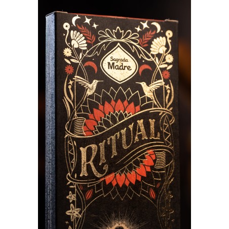 Glow Ritual Incense Shine Holy Mother Lotus Flower White - 6 tjocka pinnar som varar ungefär 1 timme