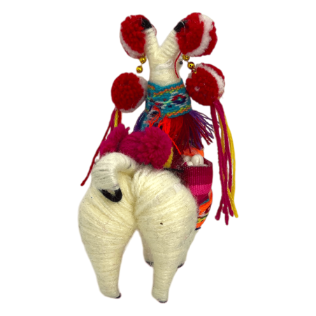 Flame of Abundance - Sacred Animal of the Incas - Abundance, Prosperity, Spiritual Connection - 15x8cm
