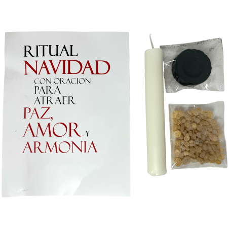 Weihnachtsritual Set Frieden, Liebe und Harmonie