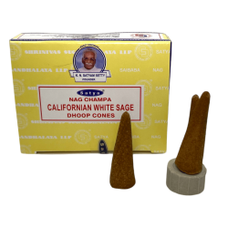 Conuri de salvie albă californiană Satya Salvie...