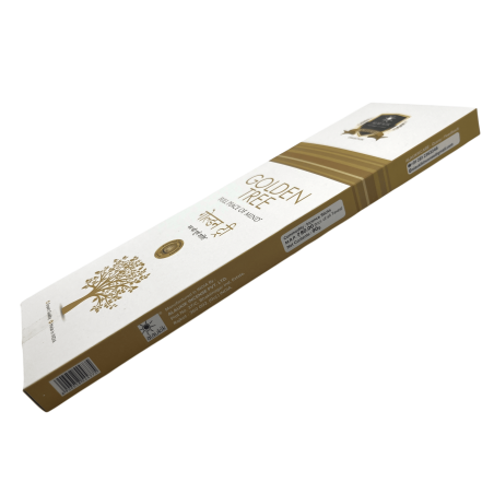 Tămâie Alaukik Golden Tree - Pachet mare 90gr - 55-65 bețișoare - Fabricat în India