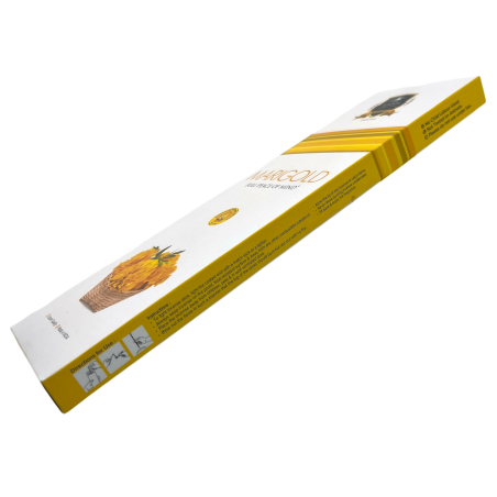 Alaukik Calendula Incendula Calendula - Confezione Grande 90gr - 55-65 bastoncini - Made in India