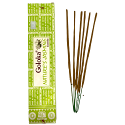Incenso de Jasmim Natural GOLOKA Jasmim da...