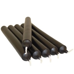 Negro Velas de la cena a Granel (100)  - 1