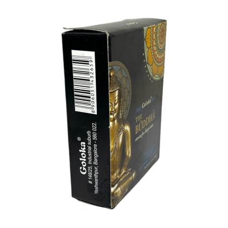 Conuri de Buddha GOLOKA Conurile de Buddha pentru fericire - Cutie cu 10 conuri de tămâie