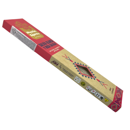 Encens Sahumerio Sauge Blanche et Rose Sauvage Esprits Mystiques Amour et Harmonie - 8 bâtonnets de bricolage