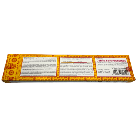 Nag Champa Kadzidło z Białą Szałwią GOLOKA Zapachem Twin - 1 opakowanie 15gr.