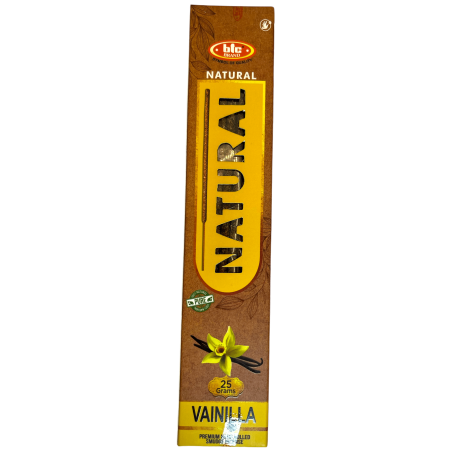 BIC Natural Bio Vanille Räucherstäbchen - 25 Gramm Dose