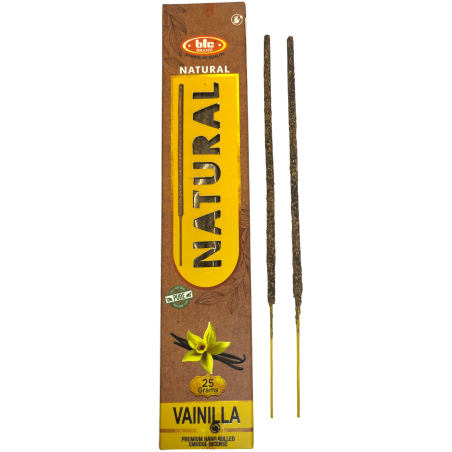 Incienso Vainilla Orgànic BIC Natural - Caixeta de 25 grams