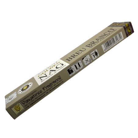 Breu White Incense GOLDEN NAG Amazon Resin Vijayshree Fragrance - 1 Pack of 15gr.