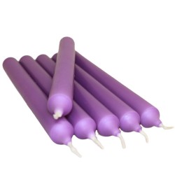 Lavanda Velas de la cena a Granel (100)  - 1