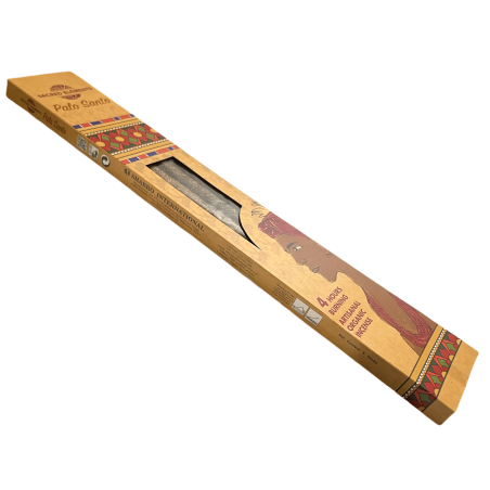 Tămâie de grădină Palo Santo ELEMENTE SACRE HEM Tămâie organică - 3 batoane artizanale foarte mari de 40cm - durată 4h