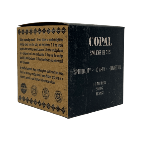 Bombes d’encens Copal BANJARA Defumation activée Spiritualité, clarté et connexion - Boîte de 5 bombes avec support