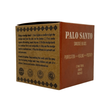 Bombe all'Incenso di Palo Santo BANJARA Profumazione Attivata per Purificazione, Guarigione e Positività - 5 Bombe con Supporto