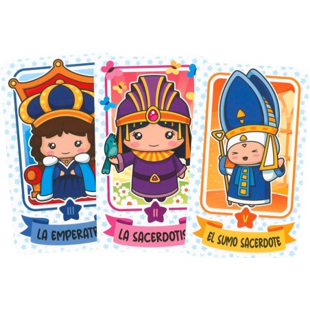 Tarot Kawaii Susaeta Ediciones - Pachet de tarot cu 80 de cărți + Carte de interpretare