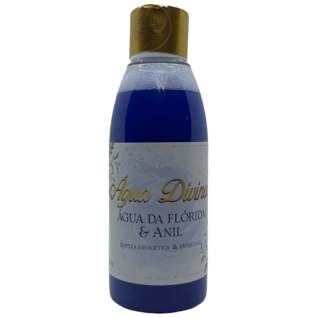 Divine Water Florida Water with Imperial Indigo Oryginalne Energetyczne i Duchowe Oczyszczanie z Peru - 150ml.