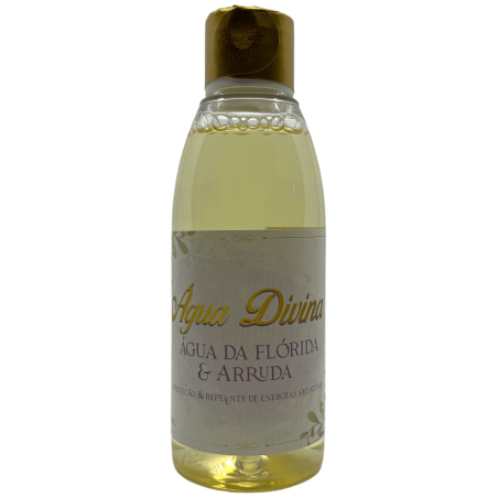 Florida Water with Rue Protection and Repellent of Negative Energies Original Divine Water from Peru - 150ml.