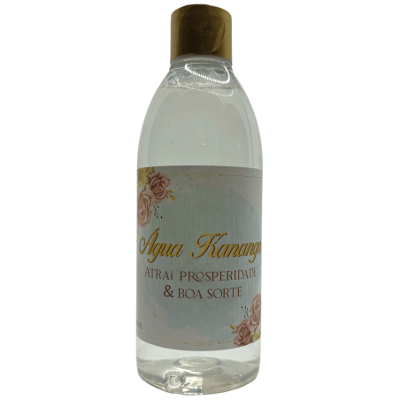 Água Kananga Atrai Prosperidade e Boa Sorte Original do Peru - 250ml.