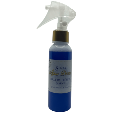 Florida Water Spray with Imperial Anil Energetic and Spiritual Cleansing Original Divine Water from Peru - 100ml.