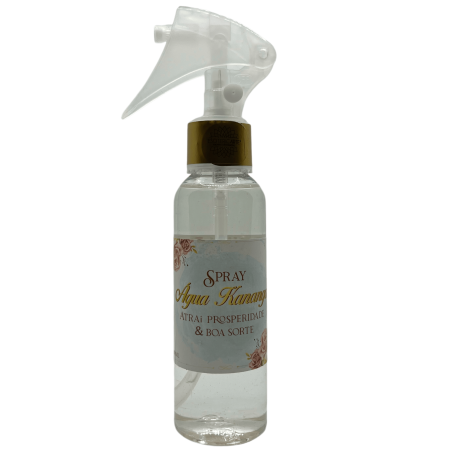 Spray de Água Kananga Atrai Prosperidade e Boa Sorte Original do Peru - 100ml.