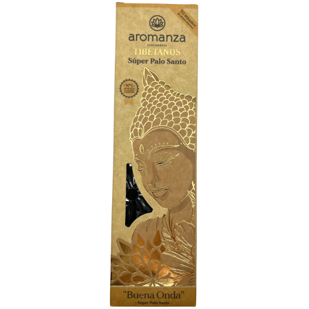 Tibetan Incense Super Palo Santo Good Wave Incense Aromanza Argentina - Handmade incense 8 extra thick sticks
