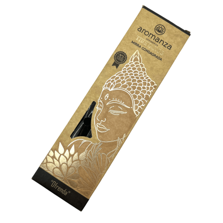 Tibetan Incense Consecrated Myrrh Incense Offering Aromanza Argentina - Handmade incense 8 extra thick sticks