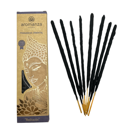 Inciens Tibetà Fragància Oriental Meditació Inciensos Aromanza Argentina - Sahumeri artesanal 8 varetes extra gruixutes