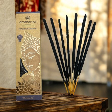 Tibetan Incense Oriental Fragrance Meditation Incense Aromanza Argentina - Handmade incense 8 extra thick sticks