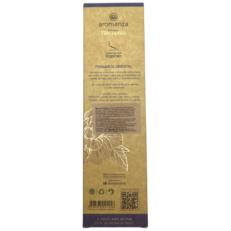 Tibetischer Weihrauch Orientalischer Duft Meditation Weihrauch Aromanza Argentinien - Handgemachter Weihrauch 8 extra dicke Stäb