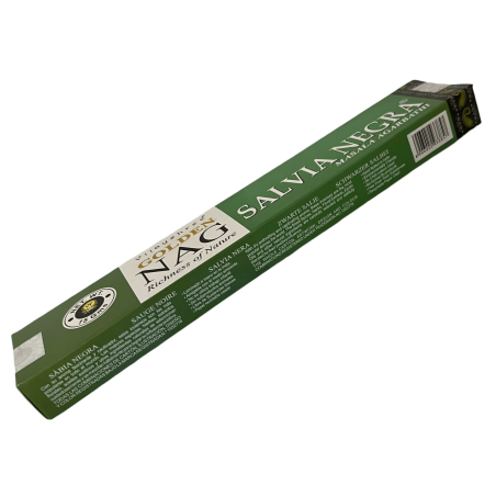 Tămâie Salvie Neagră GOLDEN NAG Parfum Vijayshree Salvie Neagră - 1 Pachet de 15gr.
