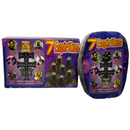 Esoteric Soap 7 Spirits Mystical Esoteric 100gr. - Against evil spells, against betrayals, difficult cases...